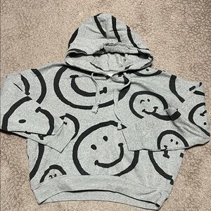Vintage Havana Happy face hoodie